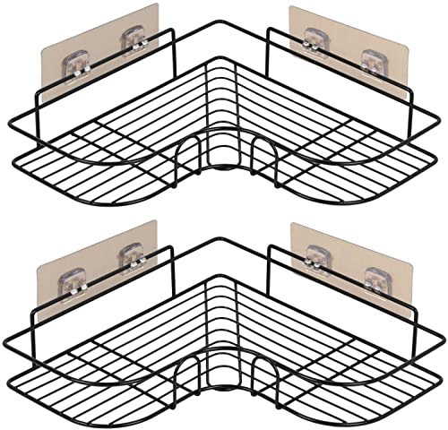 Home-Neat Duschkörbe Ecke Ablagen Ohne Bohren Metall Badregal Eckablage Duschablagen selbstklebend Badezimmer Wandablage für Shampoo Home-Neat Duschkörbe Ecke Ablagen Ohne Bohren Metall Badregal Eckablage Duschablagen selbstklebend Badezimmer Wandablage für Shampoo von Home-Neat
