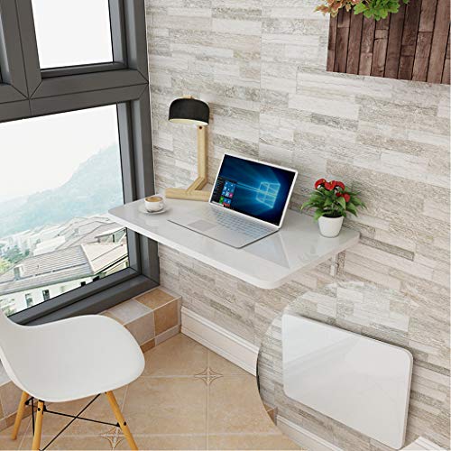 Home-Office-Computertisch, klappbarer Esstisch, Schreibtisch für Engen Raum, an der Wand montierte Werkbank, Keine Montage, mehrere Größen von Home Office Desks