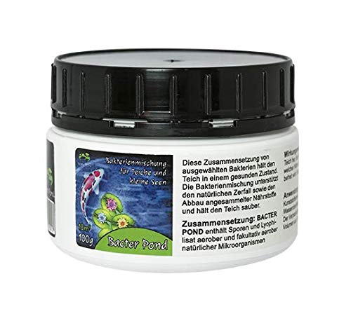 Home Pond Bacter Pond 100 g I Teichbakterien zur schnellen Behebung von Wasserproblemen, das Volumen des Teiches beträgt etwa 10 m3 von Home Pond