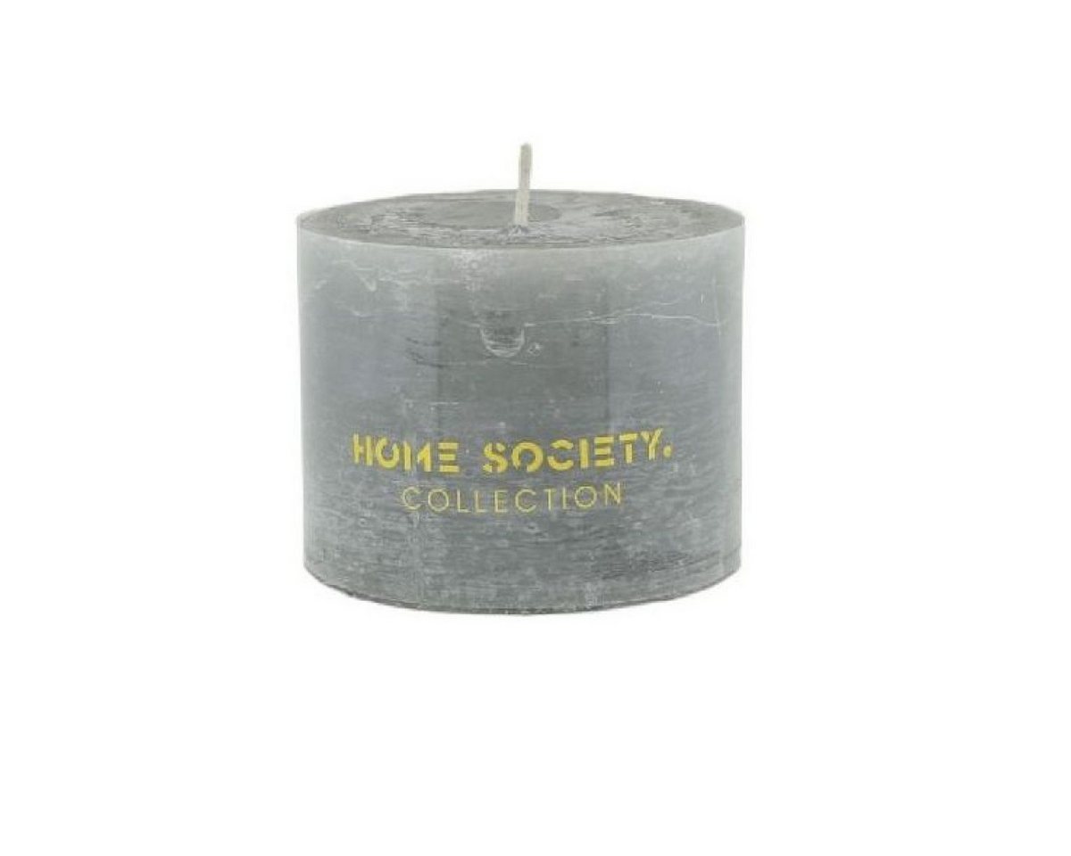 Home Society B.V. Stumpenkerze in verschiedenen Farben wählbar 9 x 7 cm 50 Std. Brenndauer (Einzeln, 2er oder 4er Set) von Home Society B.V.