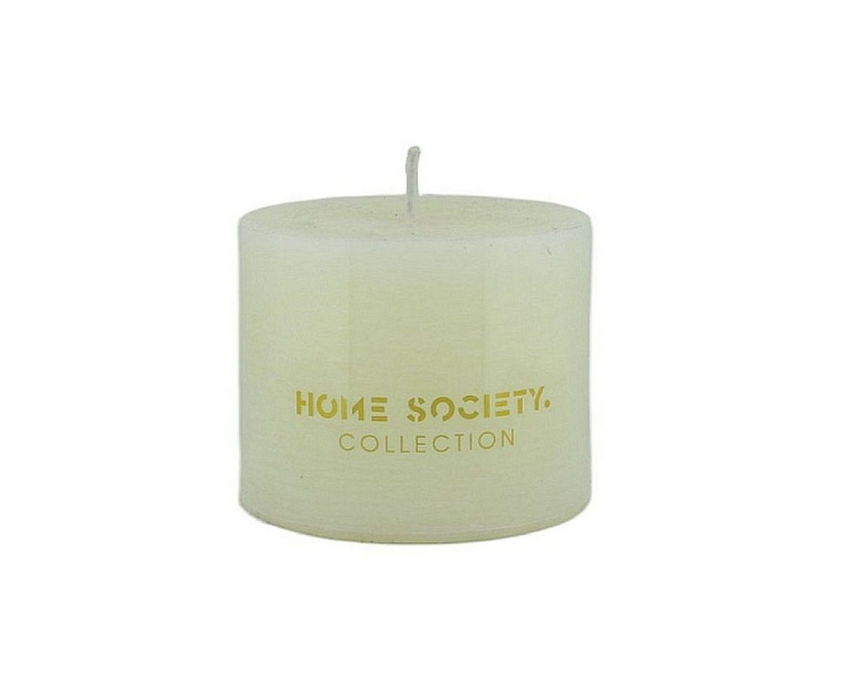 Home Society B.V. Stumpenkerze in verschiedenen Farben wählbar 9 x 7 cm 50 Std. Brenndauer (Einzeln, 2er oder 4er Set) von Home Society B.V.