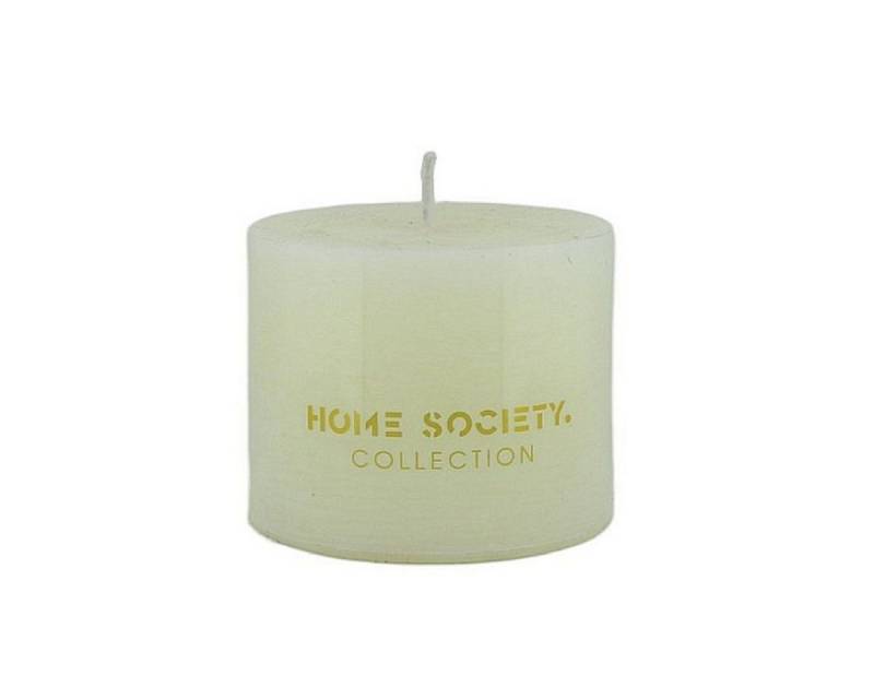 Home Society B.V. Stumpenkerze in verschiedenen Farben wählbar 9 x 7 cm 50 Std. Brenndauer (Einzeln, 2er oder 4er Set) von Home Society B.V.