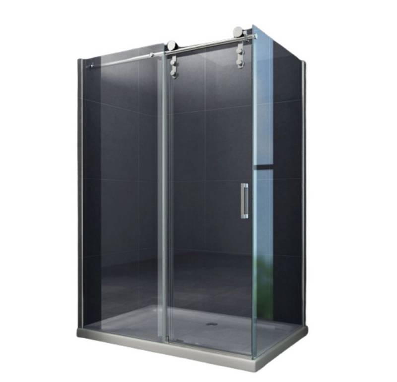 Home Systeme Eckdusche NINO Duschkabine Dusche Duschwand Duschabtrennung Duschtür Glas ESG, BxT: 150x90 cm von Home Systeme