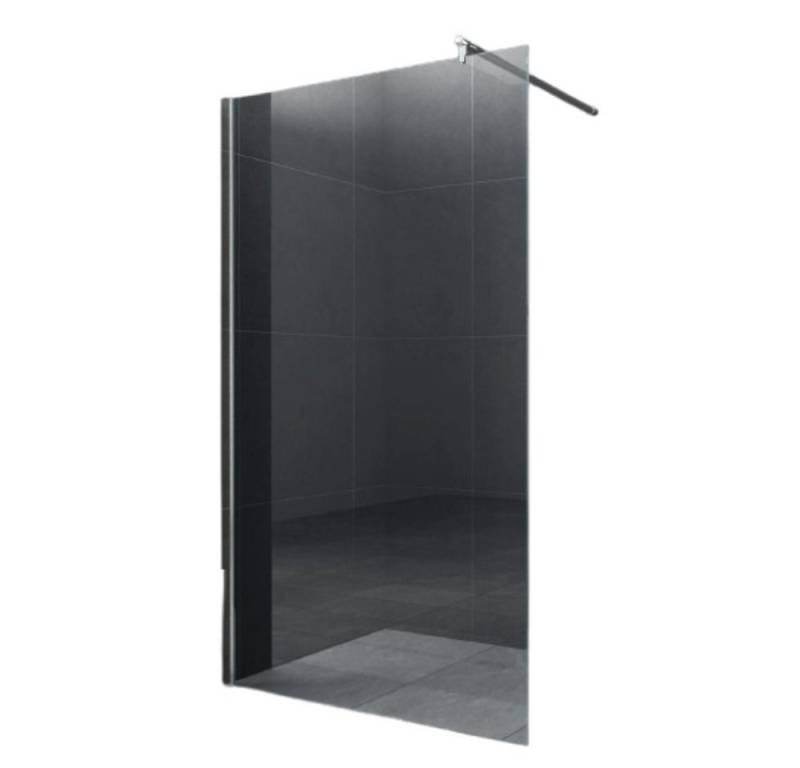 Home Systeme Walk-in-Dusche DÜSSELDORF Duschtrennwand Klarglas Duschkabine Duschabtrennung ESG von Home Systeme