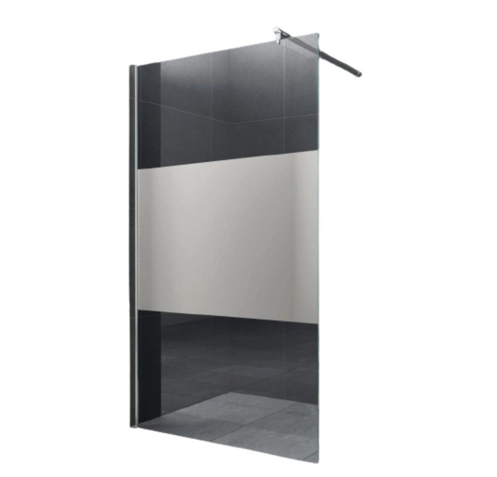 Home Systeme Walk-in-Dusche DÜSSELDROF-COVER Duschtrennwand Duschkabine Duschwand Teilsatiniert von Home Systeme