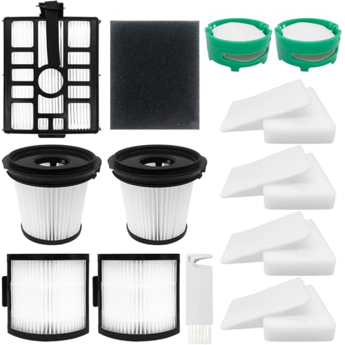 Home Times Hepa Filter Kompatibel mit Shark IW3611/ IW1611 IW3612 Staubsauger 1 HEPA-Filter 1 Basis-Vorfilterset 4 Basis-Schaumstofffilter 2 Geruchskartuschen und 2 HEPA-Innenfilter Home Times Hepa Filter Kompatibel mit Shark IW3611/ IW1611 IW3612 Staubsauger 1 HEPA-Filter 1 Basis-Vorfilterset 4 Basis-Schaumstofffilter 2 Geruchskartuschen und 2 HEPA-Innenfilter von Home Times