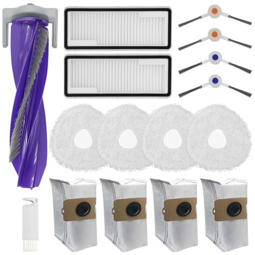 HomeTimes Ersatzteile für Narwal Freo Z Ultra Saugroboter Zubehör mit 1 Gummibürsten 2 HEPA-Filter 4 Mop-Pads 4 Seitenbürsten 4 Staubbeutel HomeTimes Ersatzteile für Narwal Freo Z Ultra Saugroboter Zubehör mit 1 Gummibürsten 2 HEPA-Filter 4 Mop-Pads 4 Seitenbürsten 4 Staubbeutel von Home Times