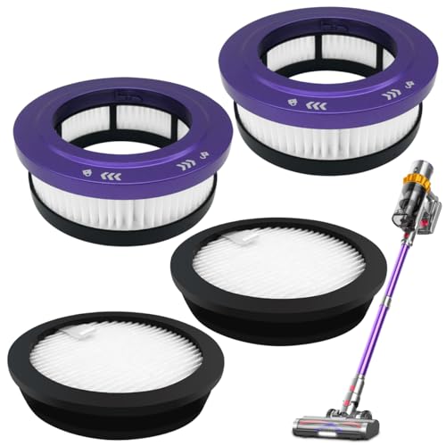 Hometimes HEPA Filter Kompatible mit Anyson Stars 5 45000Pa/550W/70Min Staubsauger Kabellos, Waschbar & Wiederverwendbar, fängt 99,97% aller Feinstäube von Home Times