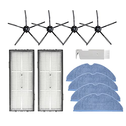 Staubsauger-Ersatzpads für Roborock T7S T7S Plus S7/S7 MaxV/S7 MaxV Plus/S7 MaxV Ultra wiederverwendbare harte Böden Expert Wet Ersatz Mikrofaser Soft Pad X 4 Filter X2 Kantenbürste X 4 Stück 45 EU Staubsauger-Ersatzpads für Roborock T7S T7S Plus S7/S7 MaxV/S7 MaxV Plus/S7 MaxV Ultra wiederverwendbare harte Böden Expert Wet Ersatz Mikrofaser Soft Pad X 4 Filter X2 Kantenbürste X 4 Stück 45 EU von Home Times