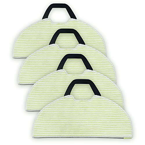 Home Times Mikrofaser Bodentuch Expert Wet Ersatz (4) für Shark AI Ultra 2-in-1 RV2610WD AV2610WA RV2410WD RV2620WD, Klein, Wiederverwendbar, Hartbodentuch, Soft Pad von Home Times