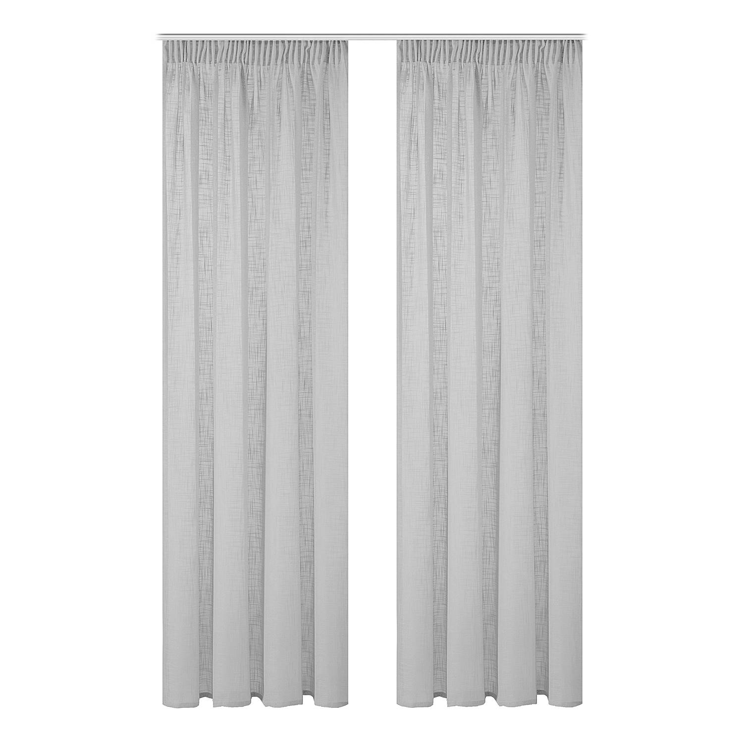 home24 Fertiggardine Softy 2er-Set 140 x 225cm Grau/Grau home24 Fertiggardine Softy 2er-Set 140 x 225cm Grau/Grau von home24