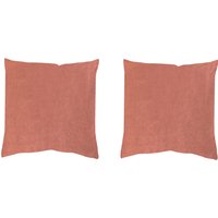 HOME WOHNIDEEN Kissenhülle "ELMER 2ER PACK MIT FÜLLUNG" von Home Wohnideen