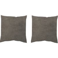 HOME WOHNIDEEN Kissenhülle "ELMER 2ER PACK MIT FÜLLUNG", (2 St.) von Home Wohnideen