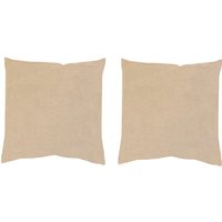 HOME WOHNIDEEN Kissenhülle "ELMER 2ER PACK MIT FÜLLUNG" von Home Wohnideen