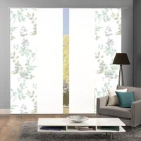 HOME WOHNIDEEN Schiebegardine "4er SET" Paneelwagen 4 Stk. tlg. Schiebevorhang Digidruck 4er Set AYLA von Home Wohnideen