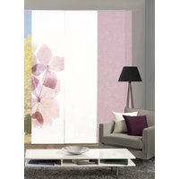 HOME WOHNIDEEN Schiebegardine "BONITA 3er SET", (3 St.), Schiebevorhang Digidruck 3er Set BONITA von Home Wohnideen