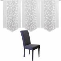 HOME WOHNIDEEN Schiebegardine "JENNA", (3 St.), Schiebevorhang Jacquard Set, inkl. Befestigungszubehör von Home Wohnideen