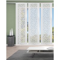 HOME WOHNIDEEN Schiebegardine "JENNA", (3 St.), Schiebevorhang Jacquard Set von Home Wohnideen