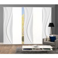 HOME WOHNIDEEN Schiebegardine "LAURINA 5er SET" Paneelwagen 5 Stk. tlg. Schiebevorhang Digidruck 5er Set LAURINA HOME WOHNIDEEN Schiebegardine "LAURINA 5er SET" Paneelwagen 5 Stk. tlg. Schiebevorhang Digidruck 5er Set LAURINA von Home Wohnideen