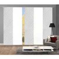 HOME WOHNIDEEN Schiebegardine "MARPENT 5er SET", (5 St.), Schiebevorhang Digidruck 5er Set MARPENT von Home Wohnideen