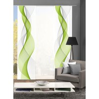 HOME WOHNIDEEN Schiebegardine "OPALIA 3ER SET", (3 St.), HxB: 245x60 von Home Wohnideen