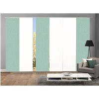 HOME WOHNIDEEN Schiebegardine "PIVE 6er SET", (6 St.), Schiebevorhang Digidruck 6er Set PIVE von Home Wohnideen