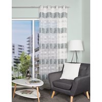 HOME WOHNIDEEN Vorhang "KIRAN" Ösen 1 Stk. tlg. HxB: 245x140, Jacquardmusterung von Home Wohnideen