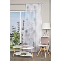 HOME WOHNIDEEN Vorhang "RAWLINS", (1 St.), Zugbandschal RAWLINS bedruckt von Home Wohnideen