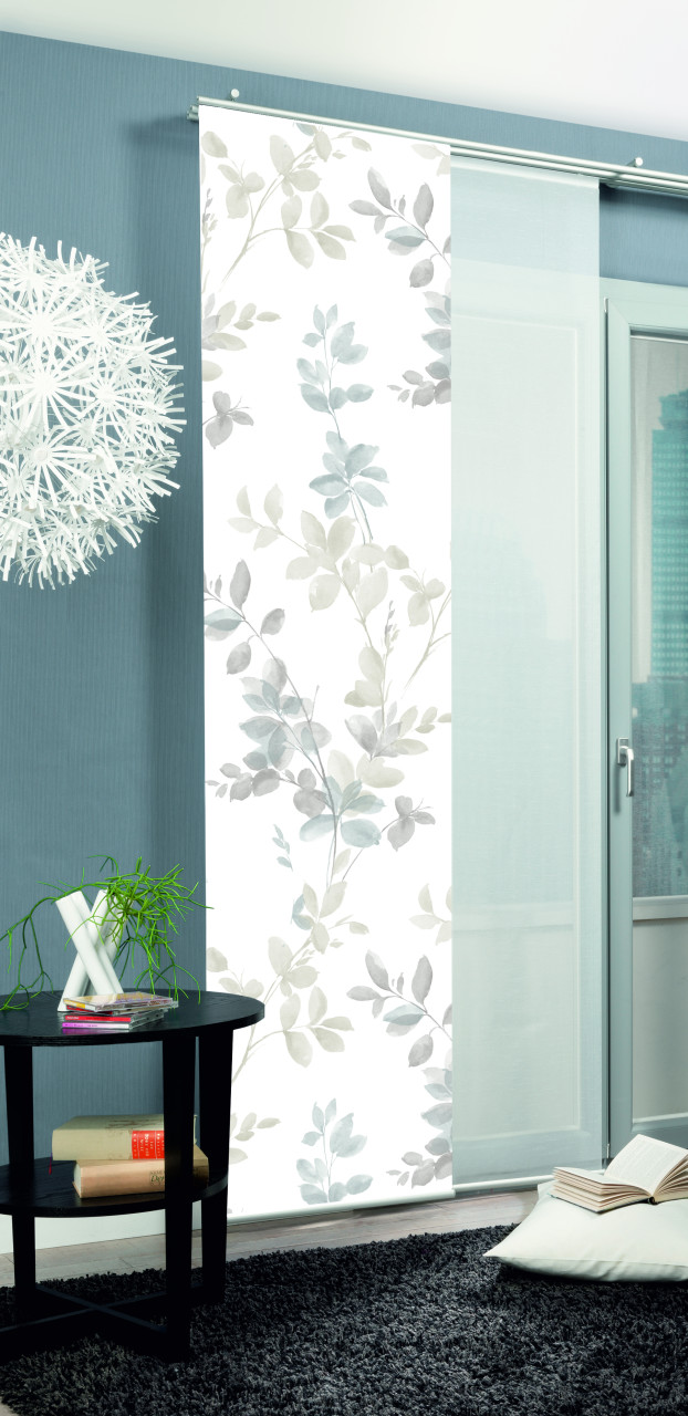 Home Wohnideen Schiebegardine Alya 245 x 60 cm sand von Home Wohnideen