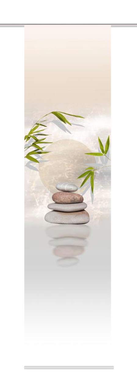 Home Wohnideen Schiebegardine Benessa 245 x 60 cm sand von Home Wohnideen