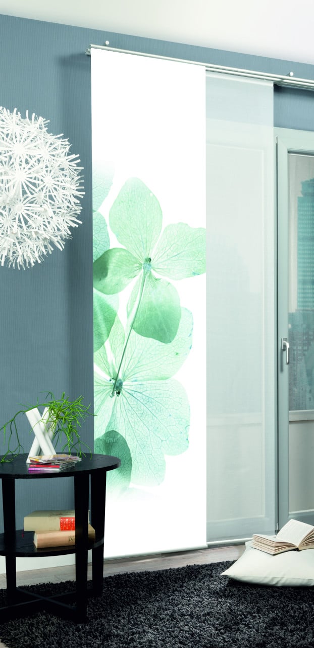 Home Wohnideen Schiebegardine Bonita 245 x 60 cm mint von Home Wohnideen