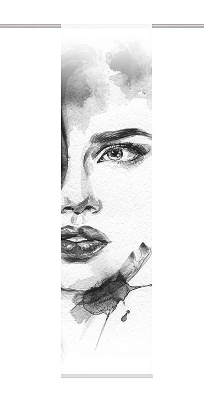 Home Wohnideen Schiebegardine Face 245 x 60 cm grau Home Wohnideen Schiebegardine Face 245 x 60 cm grau von Home Wohnideen