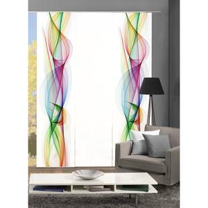 home24 Schiebevorhang Bolge 3er-Set 60 x 245cm Multicolor/Multicolor von home24
