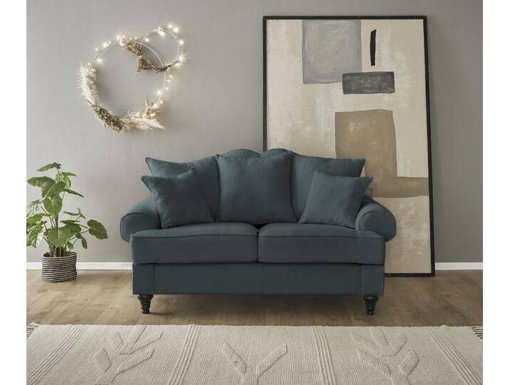 2-Sitzer HOME AFFAIRE WESTMINSTER , grün (blaugrün), B:170cm H:95cm T:100cm, Sofas, mit Federkern-Polsterung von Home-affaire