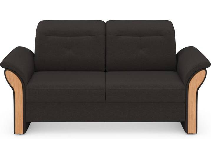 3-Sitzer HOME AFFAIRE Dangast , grau (anthrazit), B:200cm H:92cm T:102cm, Luxus-Microfaser EUPHORIA 100% Polyester, Luxus-Microfaser Lederoptik 100% Polyester, Easy Care 100% Polyester, Sofas, Kopfteilverstellung, wahlweise auch mit motorischer Relaxfunktion von Home-affaire