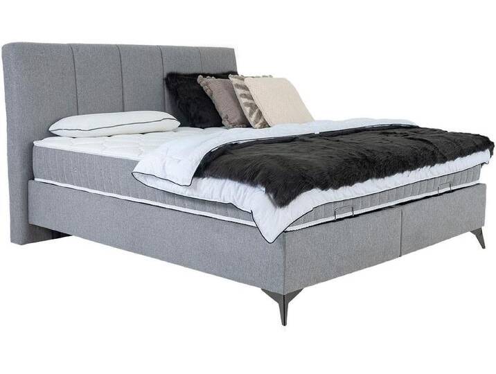 Boxbett HOME AFFAIRE Sorelle inkl. Bettkasten und Topper , grau, B:209cm L:214cm, 100% PES, Komplettbetten, erhältlich in den Breiten 160, 180 & 200 cm Boxbett HOME AFFAIRE Sorelle inkl. Bettkasten und Topper , grau, B:209cm L:214cm, 100% PES, Komplettbetten, erhältlich in den Breiten 160, 180 & 200 cm von Home-affaire