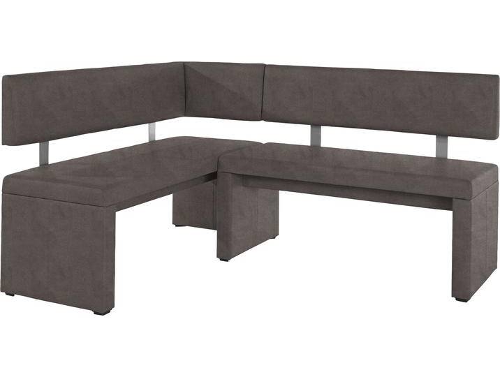 Eckbank HOME AFFAIRE Charissa , braun (dunkelbraun (arizona 4412)), B:170cm H:90cm T:140cm, Holzwerkstoff, Massivholz, Sitzbänke, in 3 Größen, verschiedene Qualitäten von Home-affaire