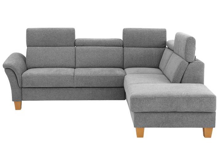 Ecksofa HOME AFFAIRE Conville L-Form , grau, B:247cm H:84cm T:217cm, 100% Polyester, Sofas, Federkern, wahlweise mit Bettfunktion und Bettkasten bzw. Stauraum Ecksofa HOME AFFAIRE Conville L-Form , grau, B:247cm H:84cm T:217cm, 100% Polyester, Sofas, Federkern, wahlweise mit Bettfunktion und Bettkasten bzw. Stauraum von Home-affaire