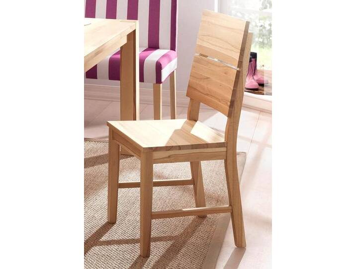 Esszimmerstuhl HOME AFFAIRE Peter , beige (kernbuche), B:42cm H:95cm T:52cm, Massivholz, Stühle, im 2er, 4er oder 6er-Set von Home-affaire