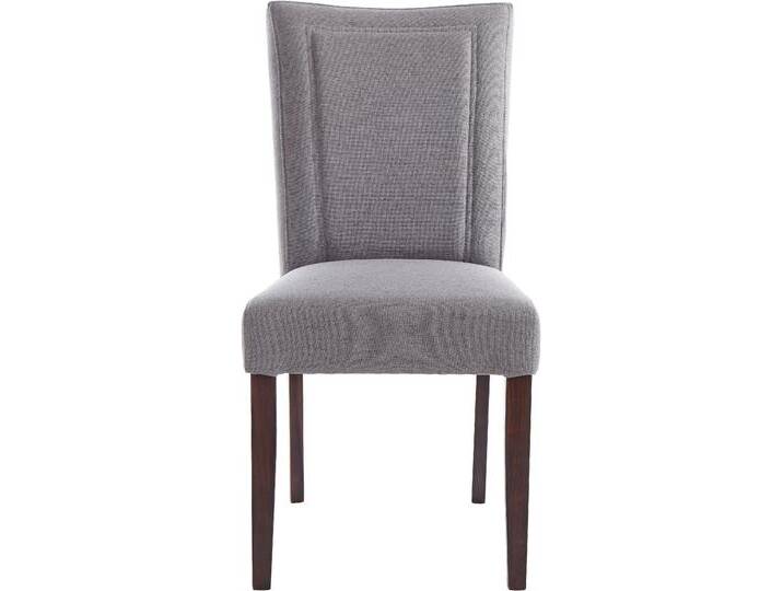 Esszimmerstuhl HOME AFFAIRE Zena , grau (hellgrau), B:48cm H:93cm T:65cm, Holzwerkstoff, Stühle, Gestell aus Massivholz, Polsterstuhl, Esszimmer, Bestseller von Home-affaire