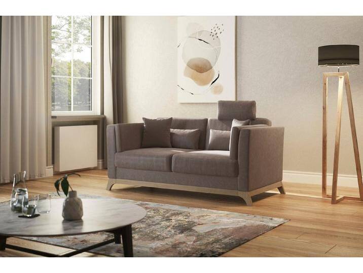 Home affaire 2,5-Sitzer Viva, braun, taupe von Home-affaire