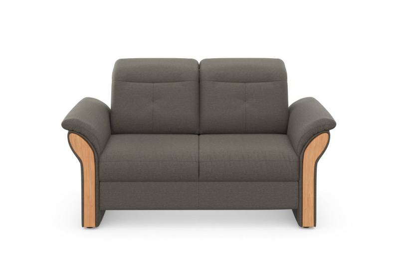 Home affaire 2-Sitzer Dangast, Kopfteilverstellung, Holz-Chatosen, wahlweise auch im Easy Clean Bezug von Home affaire