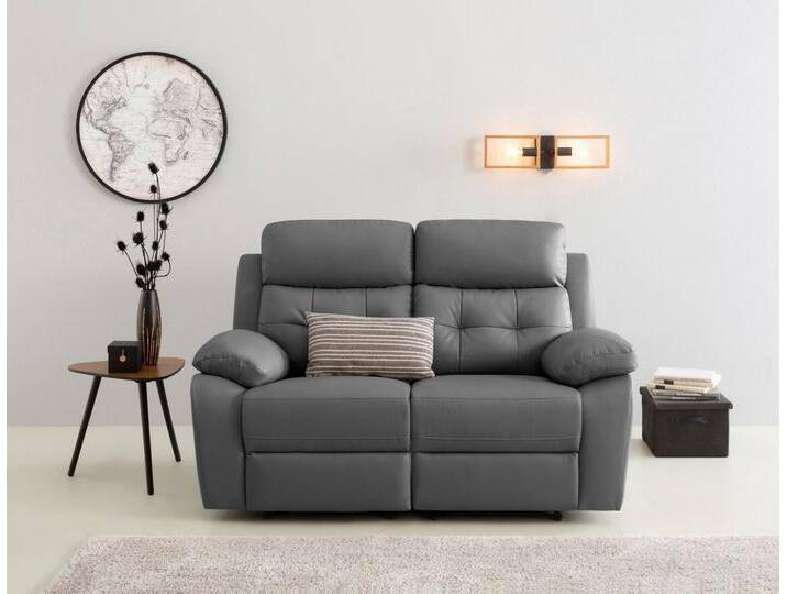 Home affaire 2-Sitzer Lannilis, mit manueller und elektrischer Relaxfunktion, grau, manuelle Relaxfunktion, grau Home affaire 2-Sitzer Lannilis, mit manueller und elektrischer Relaxfunktion, grau, manuelle Relaxfunktion, grau von Home-affaire