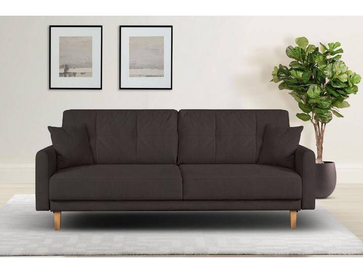 Home affaire 2-Sitzer TRIPLO mit Wellenunterfederung, Maße B/T/H: 165/100/89 cm, Sofa mit Steppung im Rückenbereich, incl. Rückenkissen und Zierkissen Home affaire 2-Sitzer TRIPLO mit Wellenunterfederung, Maße B/T/H: 165/100/89 cm, Sofa mit Steppung im Rückenbereich, incl. Rückenkissen und Zierkissen von Home-affaire