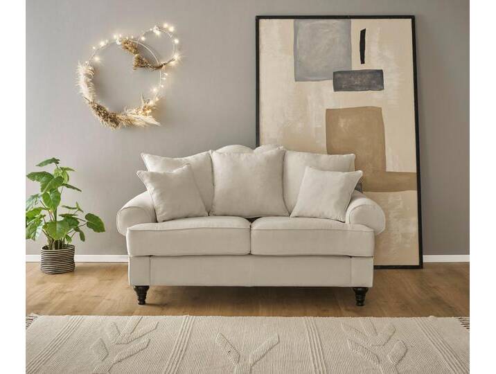 Home affaire 2-Sitzer WESTMINSTER, mit Federkern-Polsterung, beige, Elfenbein Home affaire 2-Sitzer WESTMINSTER, mit Federkern-Polsterung, beige, Elfenbein von Home-affaire