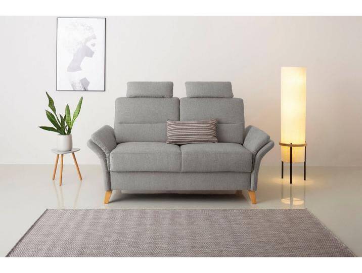 Home affaire 2-Sitzer Westerland, grau, mit Armlehnfunktion, hellgrau Home affaire 2-Sitzer Westerland, grau, mit Armlehnfunktion, hellgrau von Home-affaire