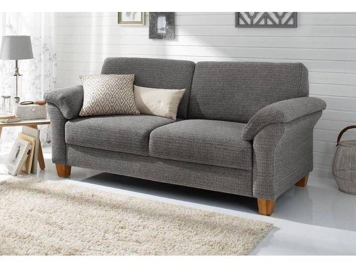 Home affaire 3-Sitzer Borkum, mit Federkern, grau von Home-affaire