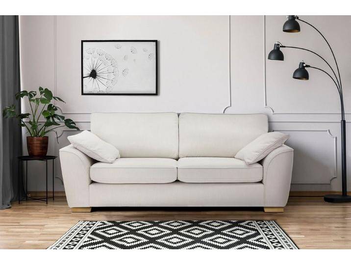 Home affaire 3-Sitzer Savoy, gemütliches Sofa mit vielen Kissen, in 2 Bezugsqualitäten, beige, natur Home affaire 3-Sitzer Savoy, gemütliches Sofa mit vielen Kissen, in 2 Bezugsqualitäten, beige, natur von Home-affaire