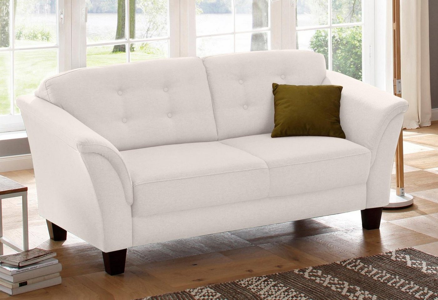 Home affaire 3-Sitzer Trondheim, mit Federkern, Knopfheftung im Rücken, Füße Buche Home affaire 3-Sitzer Trondheim, mit Federkern, Knopfheftung im Rücken, Füße Buche von Home affaire