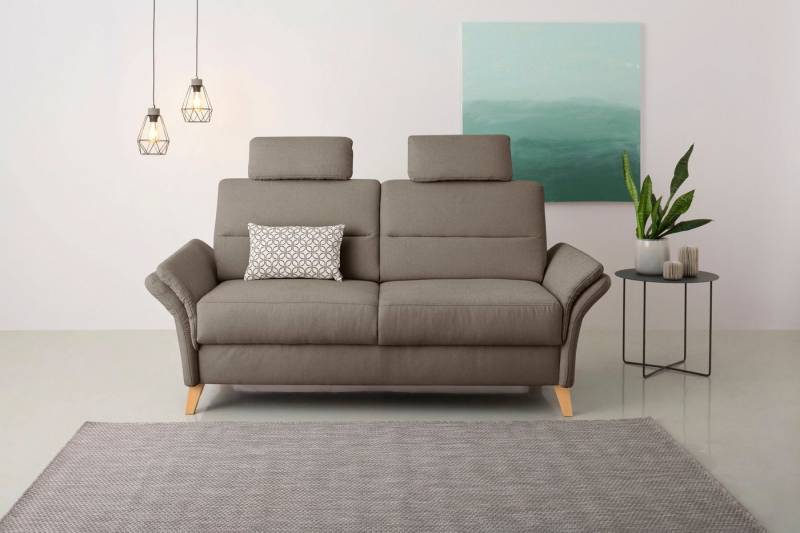 Home affaire 3-Sitzer Westerland, Federkern-Polsterung. wahlweise mit Armlehnfunktion von Home affaire